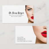 Modernes Zentrum für Operation und Verjüngung aus Visitenkarte (Vorne/Hinten)