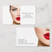 Modernes Zentrum für Operation und Verjüngung aus Visitenkarte (Vorne/Hinten)