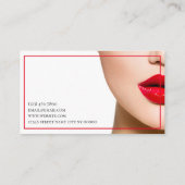 Modernes Zentrum für Operation und Verjüngung aus  Visitenkarte (Rückseite)