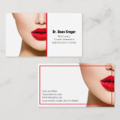 Modernes Zentrum für Operation und Verjüngung aus  Visitenkarte (Vorne/Hinten)