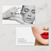 Modernes Zentrum für Operation und Verjüngung aus Visitenkarte (Vorne/Hinten)