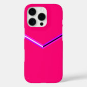 Modernes Zickzack Muster Case-Mate iPhone Hülle (Rückseite)