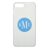 Modernes Zickzack Muster Case-Mate iPhone Hülle (Rückseite)