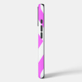 Modernes Zickzack Muster Case-Mate iPhone Hülle (Rückseite / Links)