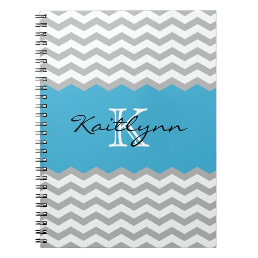 Modernes Zickzack Notizblock (Vorderseite)