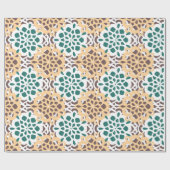 Modernes Ziermuster Geschenkpapier (Flach)