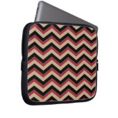 Modernes Zig Zag Muster Laptopschutzhülle (Vorne Rechts)