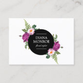 Modernes Zirkel Visitenkarte (Vorderseite)