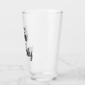 Modernes Zitat - Eigener Hühnerbesitzer Glas (Links)