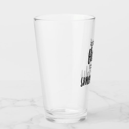 Modernes Zitat - Eigener Hühnerbesitzer Glas (Rechts)