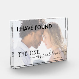 Modernes Zitat Verlobtes Foto fand eine meiner Sou