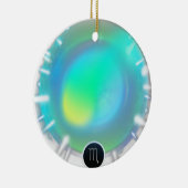 Modernes Zodiac-Schildkrötenzeichen Wasserelement Keramik Ornament (Rechts)