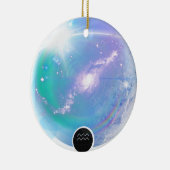 Modernes Zodiac Sign Aquarius Quote Air Element Keramik Ornament (Rechts)