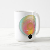 Modernes Zodiac Sign Libra Quote Air Element Kaffeetasse (VorderseiteRechts)