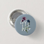 Modernes Zodiac Star Scorpio Button (Vorne & Hinten)