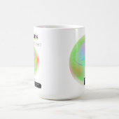 Modernes Zodiac-Zeichen Taurus Zitat-Erdelement Kaffeetasse (Mittel)