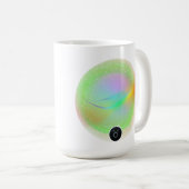 Modernes Zodiac-Zeichen Taurus Zitat-Erdelement Kaffeetasse (VorderseiteRechts)