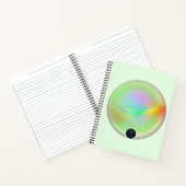 Modernes Zodiac-Zeichen Taurus Zitat-Erdelement Notizblock (Innenseite)