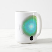 Modernes Zodiaka-Gebärdenziffer Wasserelement Kaffeetasse (VorderseiteRechts)