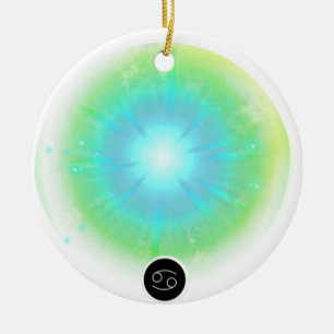 Modernes Zodiaka-Gebärdenziffer Wasserelement Keramik Ornament