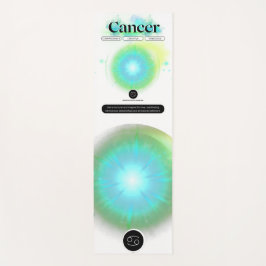 Modernes Zodiaka-Gebärdenziffer Wasserelement Yogamatte