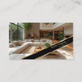 Modernes Zuhause-Decorator Visitenkarte (Vorderseite)