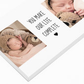 Modernes Zwei-Foto | Sie machen unser Leben zu ein Leinwanddruck