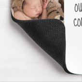 Modernes Zwei-Foto | Sie machen unser Leben zu ein Mousepad (Ecke)