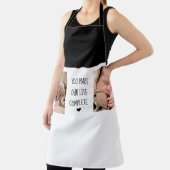 Modernes Zwei-Foto | Sie machen unser Leben zu ein Schürze (InSitu)