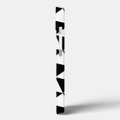 MODERNES ZWEI TONDREIECKEN-PATTER Case-Mate iPhone HÜLLE (Rückseite / Links)