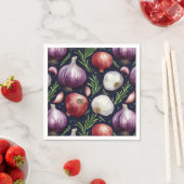 Modernes Zwiebelmuster Serviette (Beispiel)