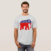 Modernisierter GOP-Elefant T-Shirt (Vorne ganz)
