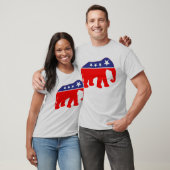Modernisierter GOP-Elefant T-Shirt (Unisex)