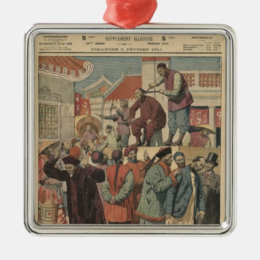 Modernisierung der China Ornament Aus Metall (Vorne)