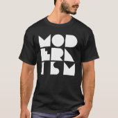Modernism bold logo design T-Shirt (Vorderseite)