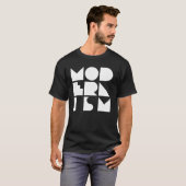 Modernism bold logo design T-Shirt (Vorne ganz)