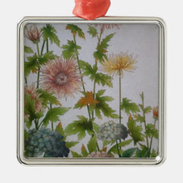 Modernism Silbernes Ornament