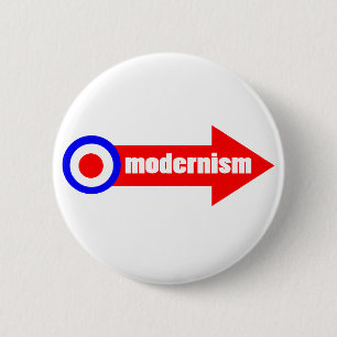 Modernismusziel u. -pfeil button