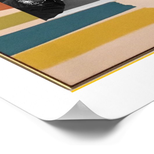 Modernist Collage Poster (Ecke)