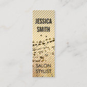 Modernist expressiv mini visitenkarte (Vorderseite)