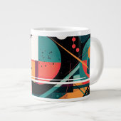 Modernist Maven Jumbo-Tasse (Vorderseite Rechts)