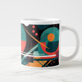 Modernist Maven Jumbo-Tasse (Rechts)