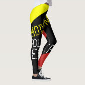 Modernist Solar Eclipse Funny individuell anpassba Leggings (Rechts)