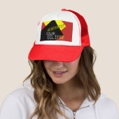 Modernist Solar Eclipse Funny individuell anpassba Truckerkappe (Beispiel)