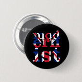 Modernist Union Jack Button (Vorne & Hinten)