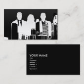 modernistas: 2 mit Seiten versehen Visitenkarte (Vorne/Hinten)