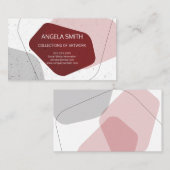 Modernistische Formen Visitenkarte (Vorne/Hinten)