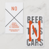 modernistische Karten (Vorne/Hinten)