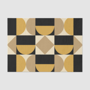 Modernistisches geometrisches Design Seidenpapier