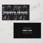 ModernPersonal Trainer Fitness Sport Business Card Visitenkarte (Vorne/Hinten)